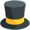 Top Hat emoji on Messenger